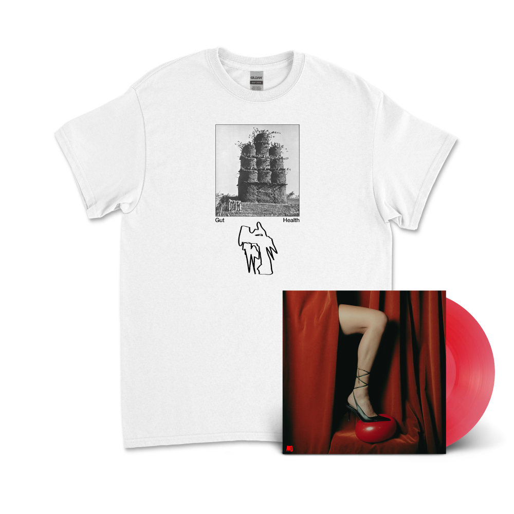 Gut Health / Stiletto LP Vinyl & T-Shirt Bundle