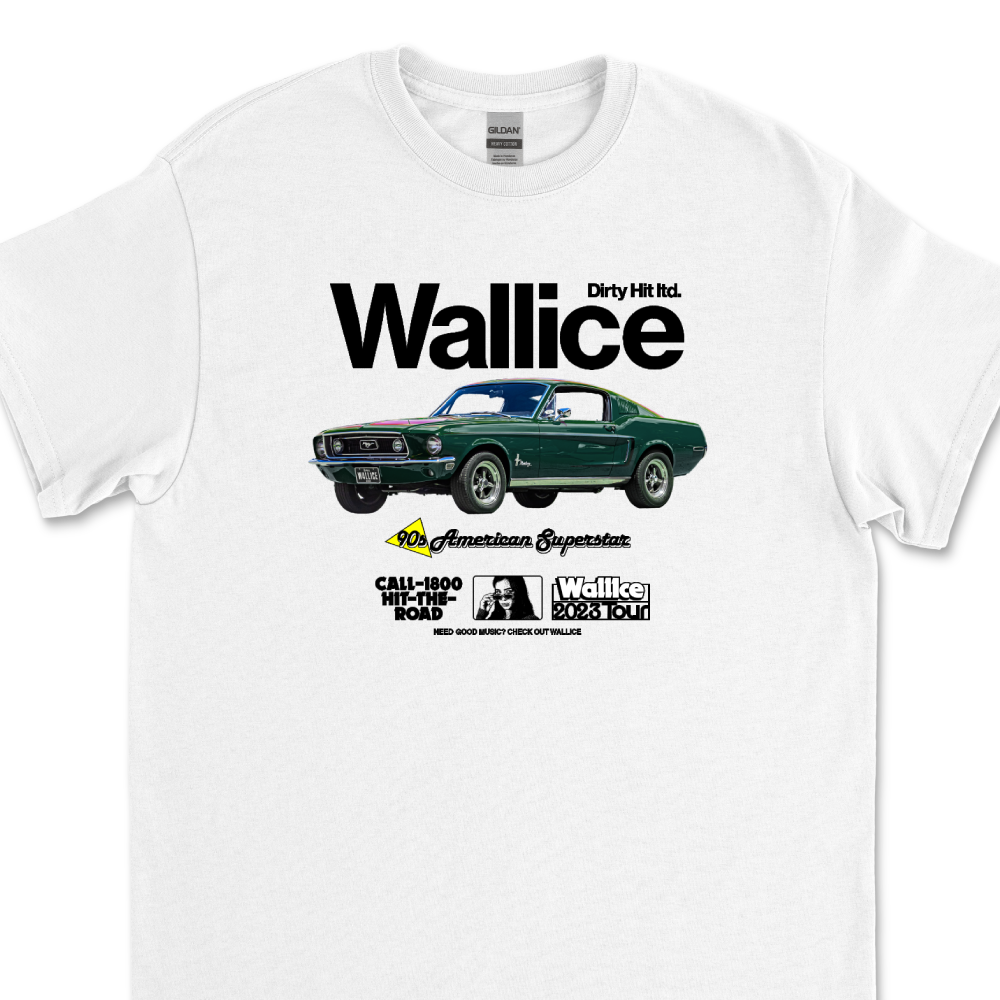 Wallice / White T-Shirt