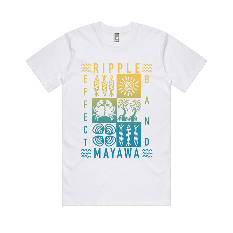 Ripple Effect / White T-shirt
