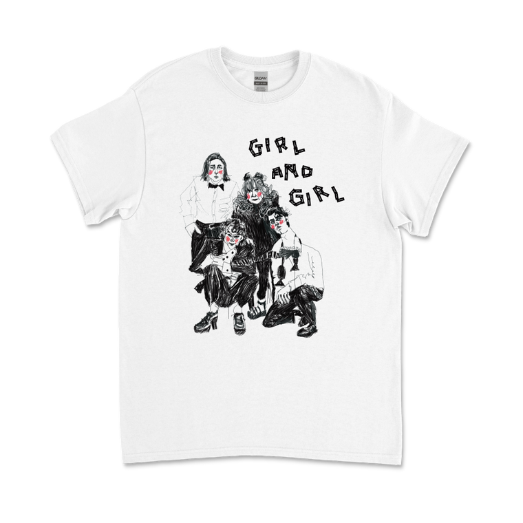 Girl and Girl / White T-Shirt