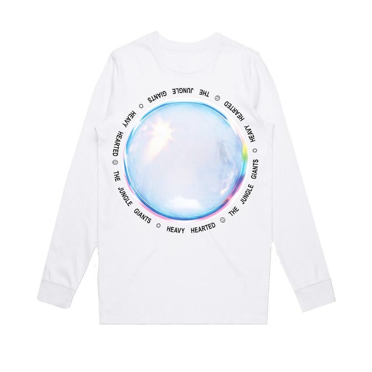 The Jungle Giants / White Bubble Longsleeve Tee