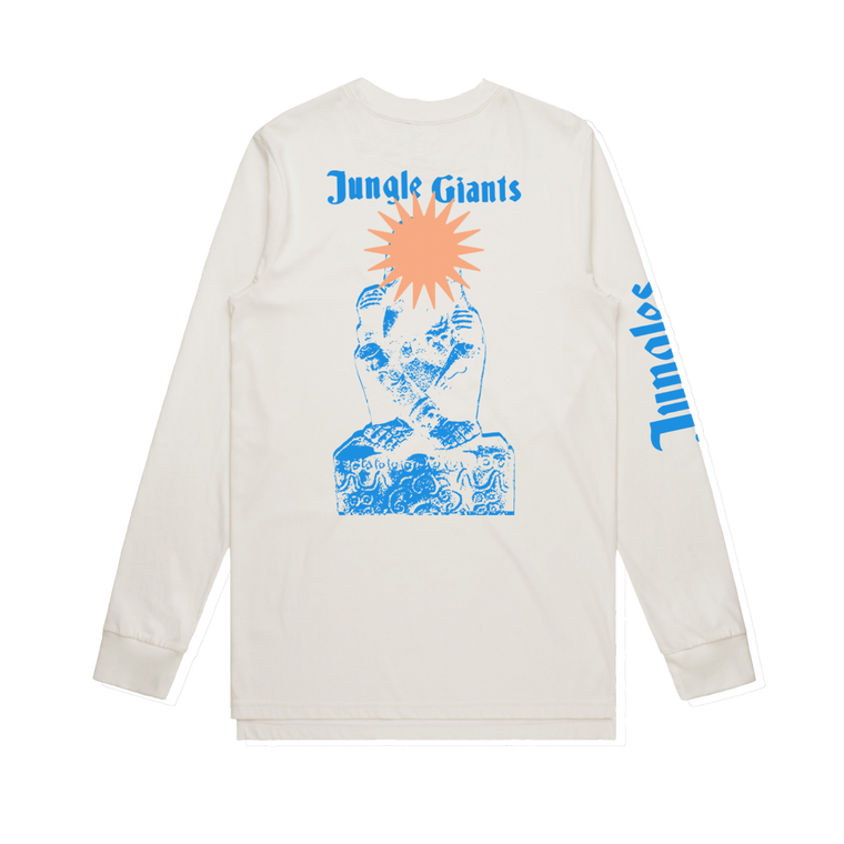 The Jungle Giants / White Logo Longsleeve Tee