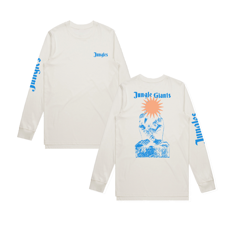 The Jungle Giants / White Logo Longsleeve Tee