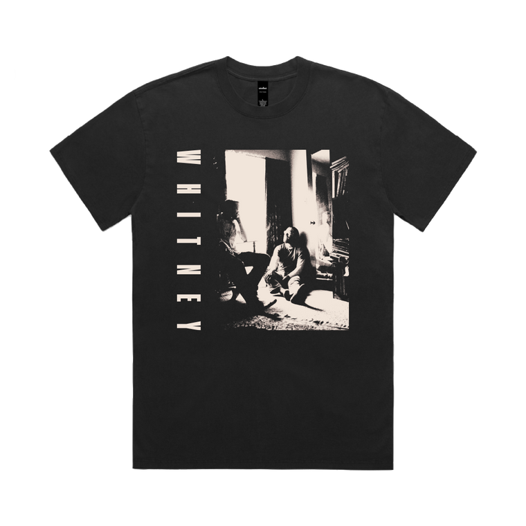 Whitney / Small Talk LP Crimson Moon Vinyl & Small Talk Black T-Shirt Bundle