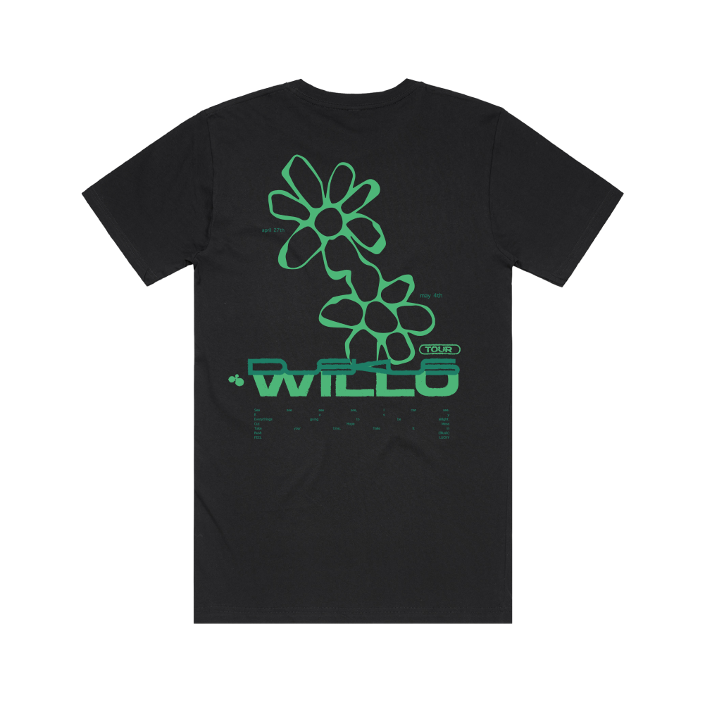 Willo and Duskus Black Tee