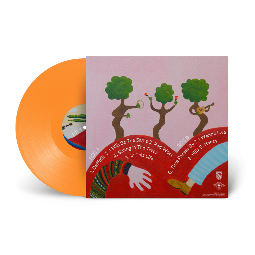 Winter McQuinn / Move To The Trees LP Transparent Orange Vinyl