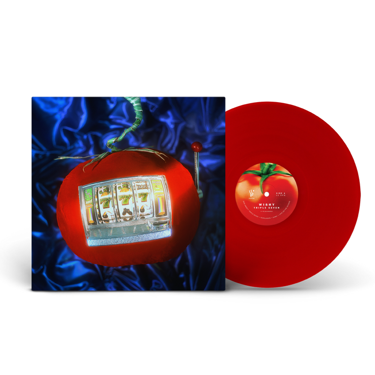 Wishy / Triple Seven LP Tomato Red Vinyl