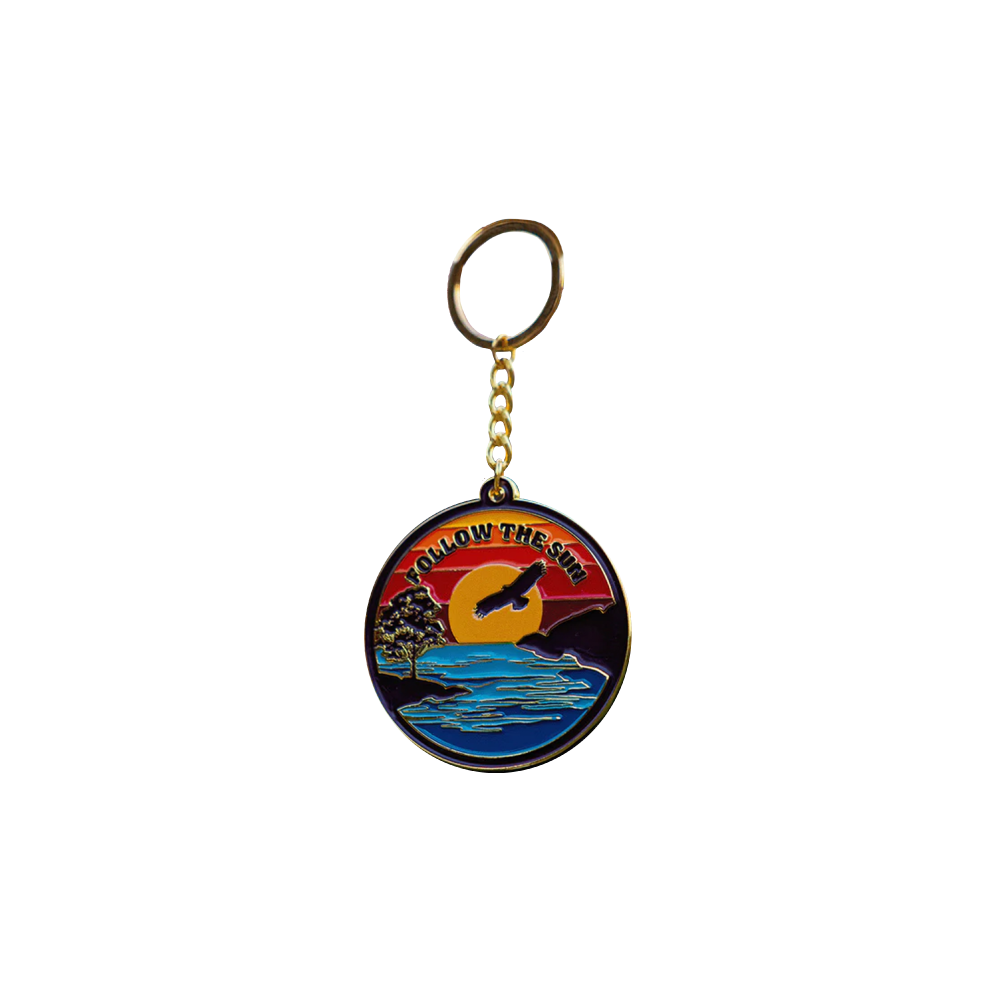 Xavier Rudd / Follow The Sun Keychain