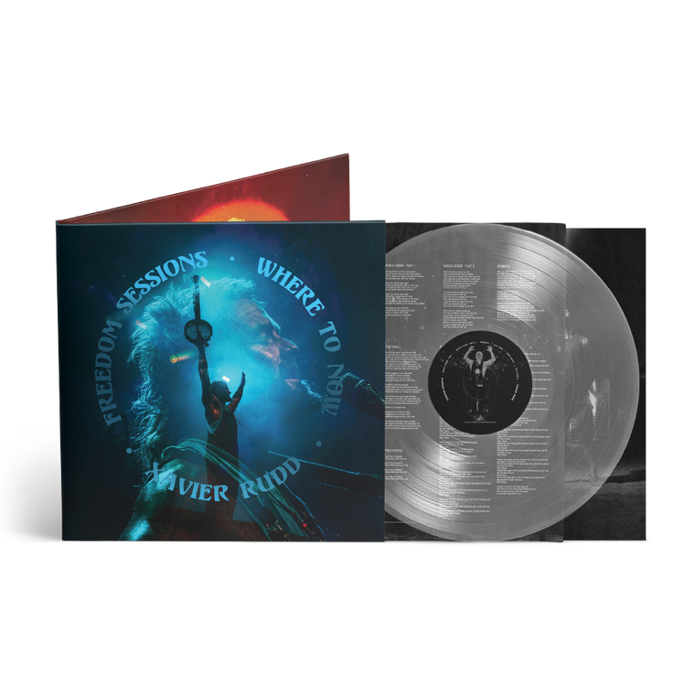 Xavier Rudd / Freedom Sessions + Where To Now LP Transparent Vinyl