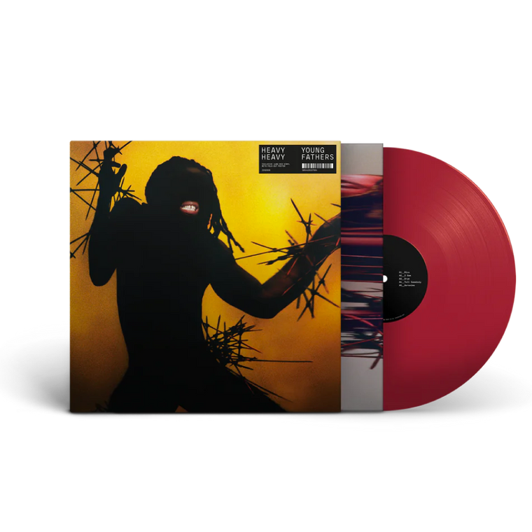 Young Fathers / Heavy Heavy LP Red 140gram Vinyl