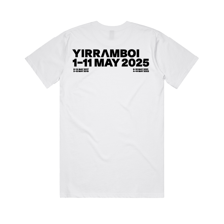 YIRRAMBOI / I Love Narrm White T-Shirt