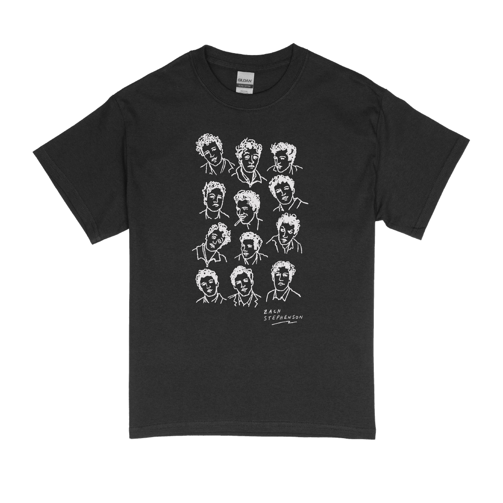 Zach Stephenson / Faces Black T-Shirt