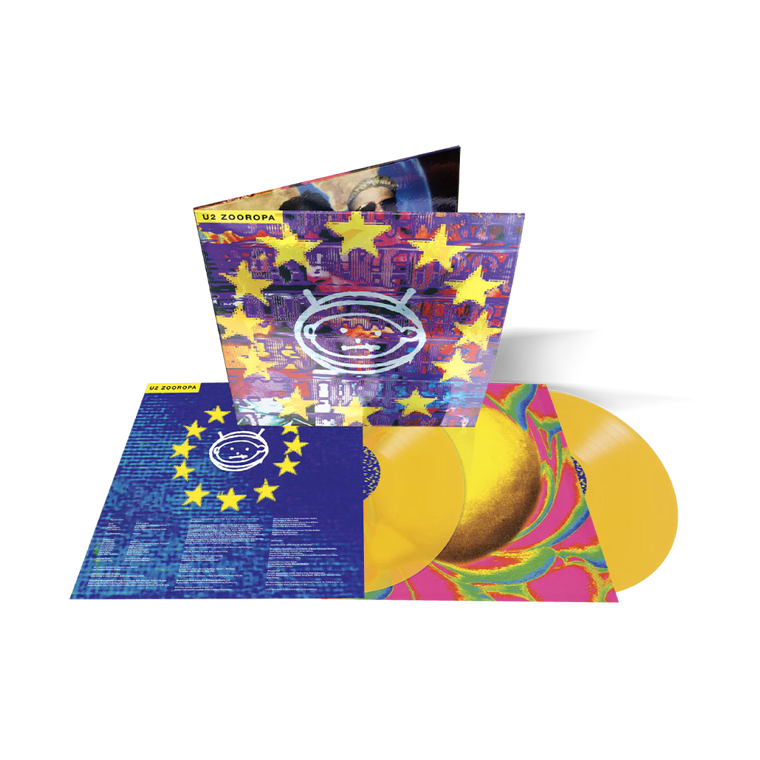 U2 / Zooropa: 30th Anniversary Limited Edition 2xLP Transparent Yellow Vinyl