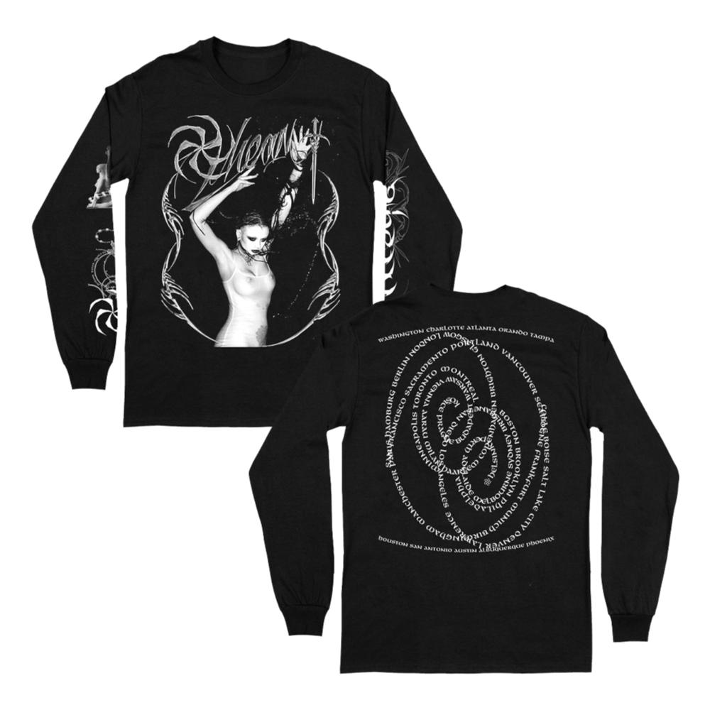 Zheani / Goddess Tour Dates Black Longsleeve