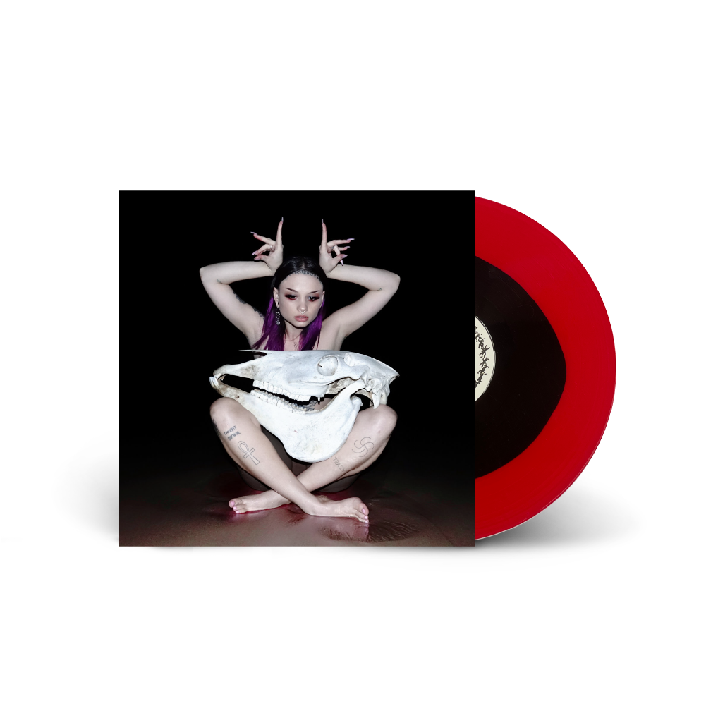 Zheani / The Line / Satanic Prostitute LP Red Vinyl