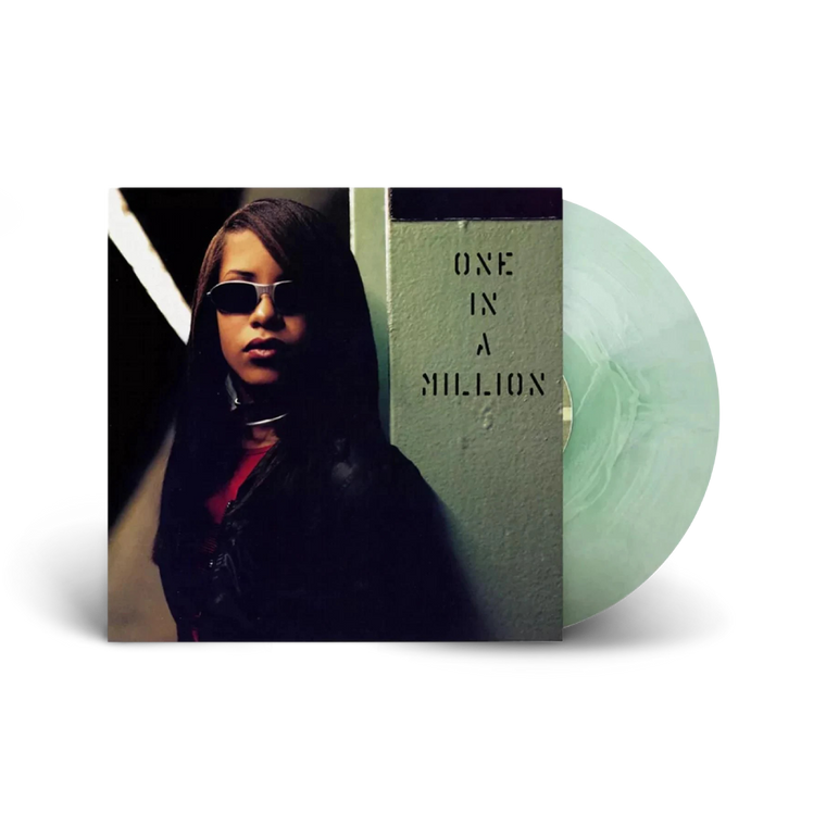 Aaliyah / One In A Million 2xLP Coke Bottle Clear & Cream Galaxy Vinyl