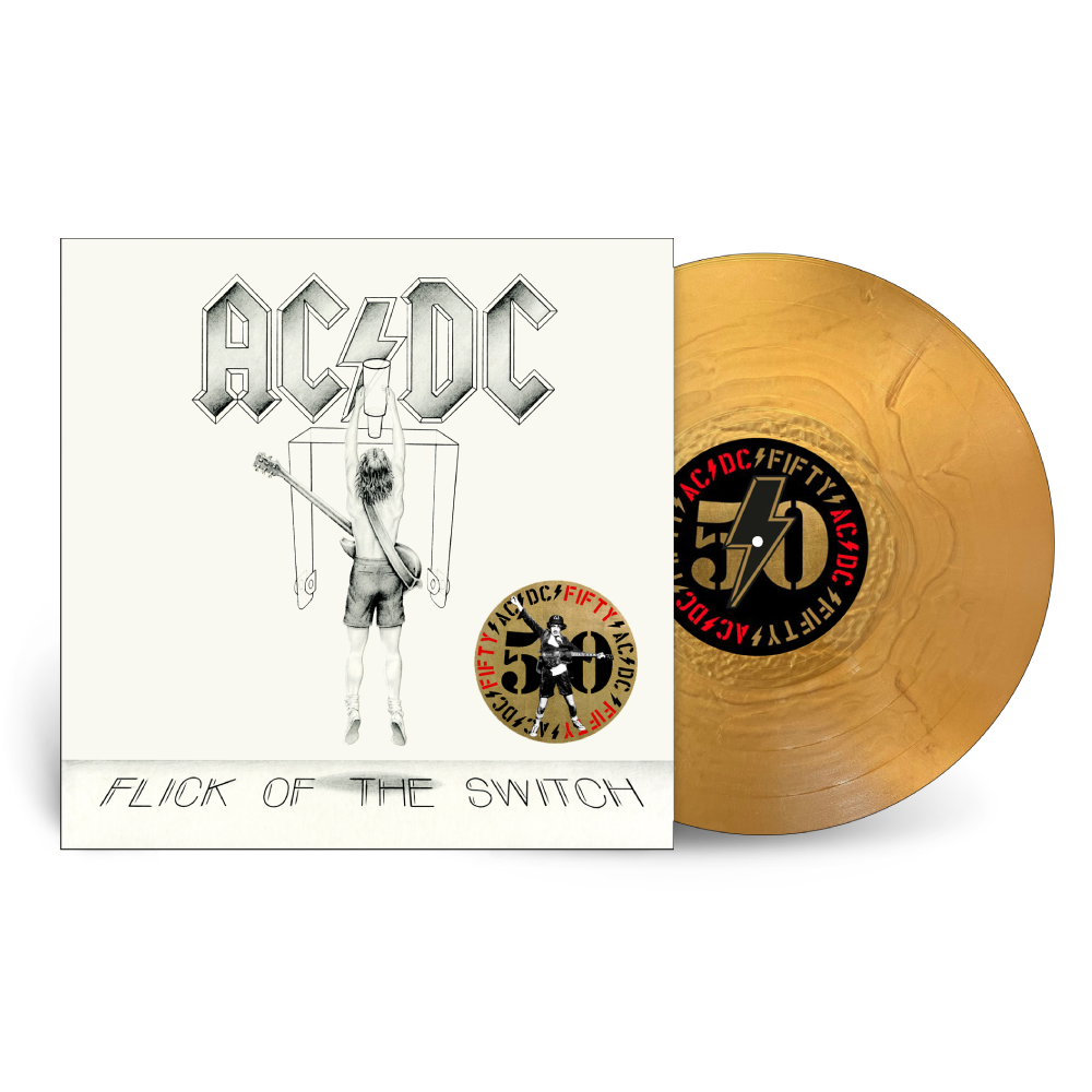 AC/DC / Flick Of The Switch LP 180g Gold Nugget Vinyl – sound-merch.com.au