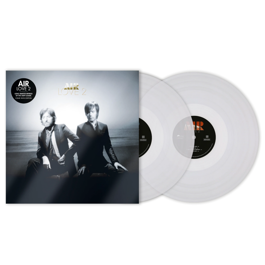 Air / Love 2 2xLP Clear Vinyl