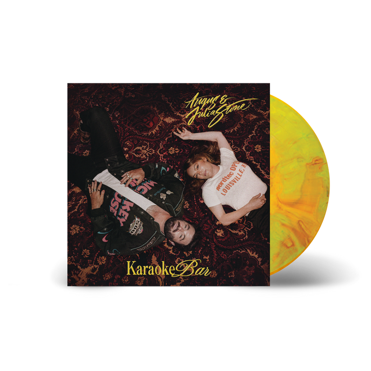 Angus & Julia Stone / Karaoke Bar LP Orange, Light Blue and Red Hand Pour Marble Vinyl ***PRE-ORDER***