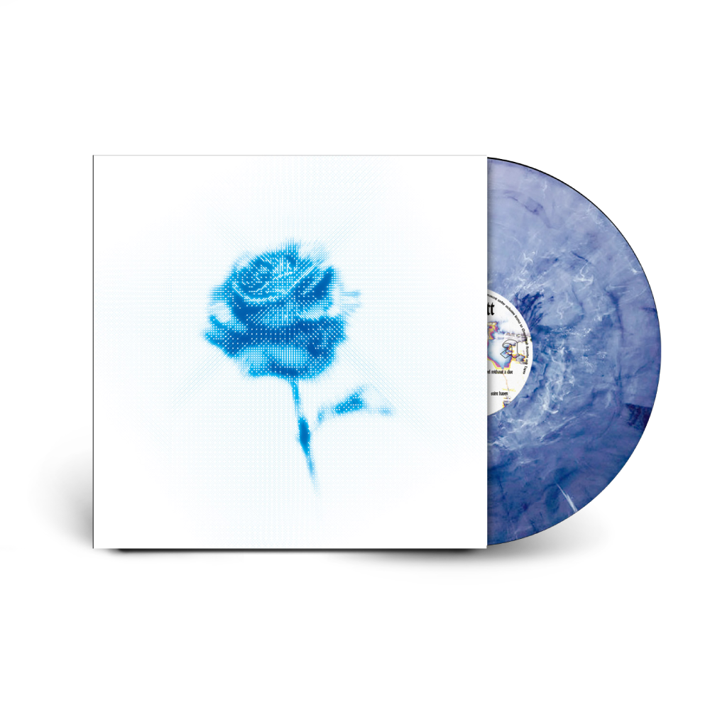 Al Matcott / Fake The Days Away LP Blue & White Vinyl