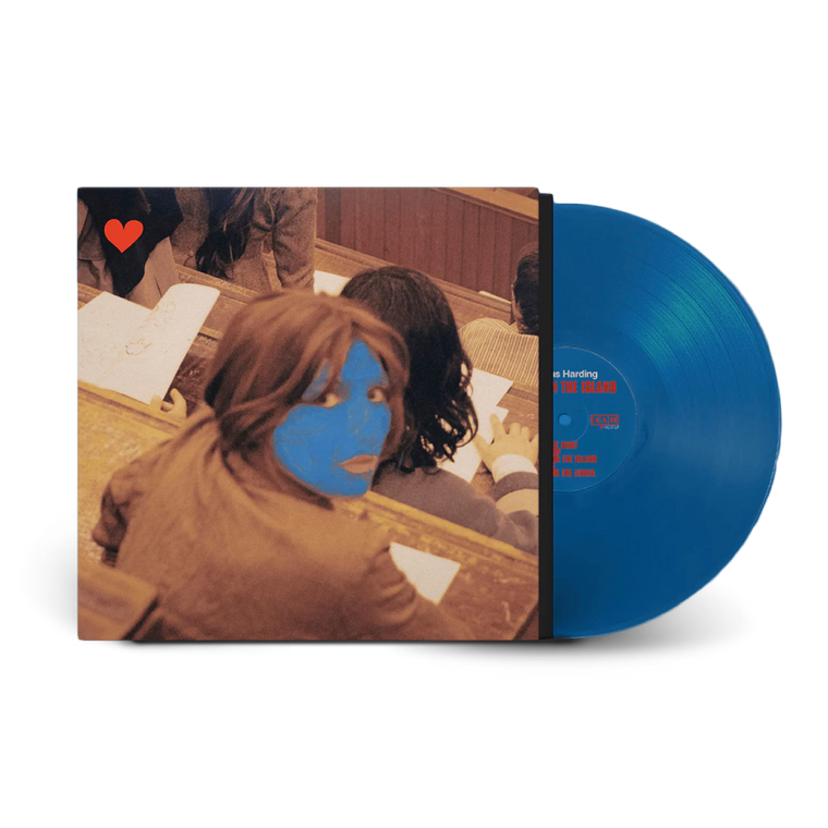 Aldous Harding / Train On The Island LP Blue Vinyl