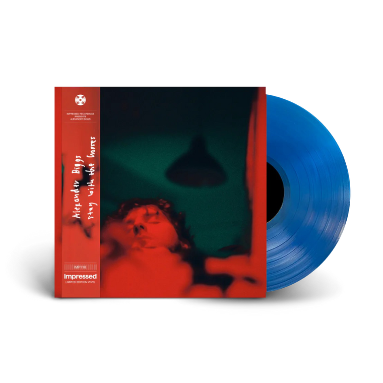 Alexander Biggs / Stay With The Horses LP Transparent Blue Vinyl