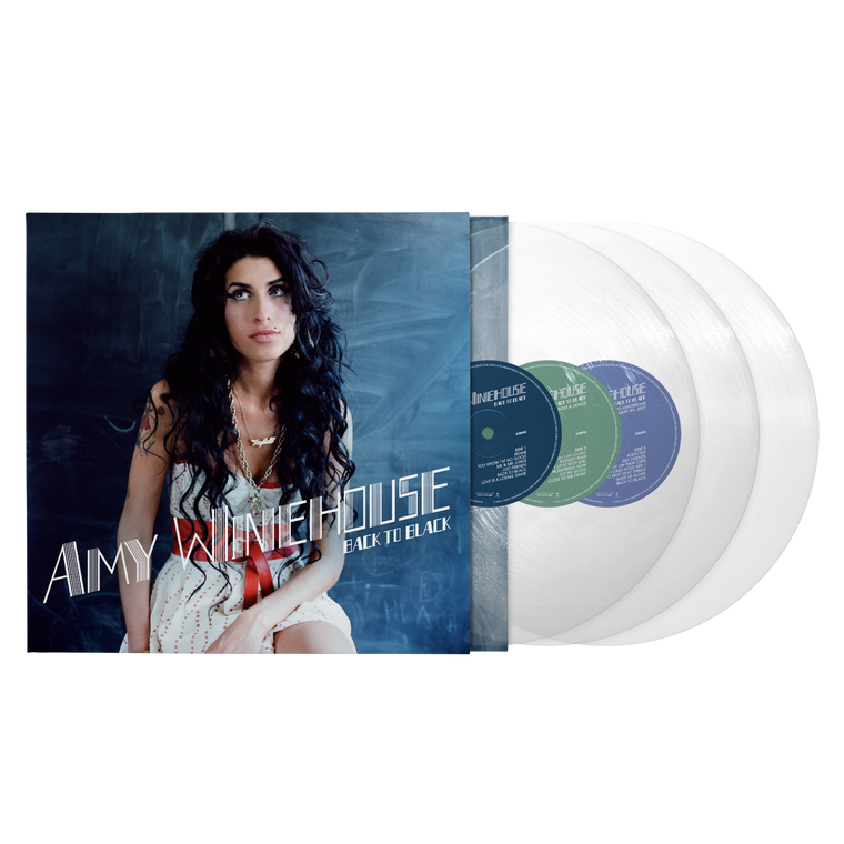 Amy Winehouse / Back To Black 3xLP 20th Anniversary Crystal Clear Vinyl ***PRE-ORDER***