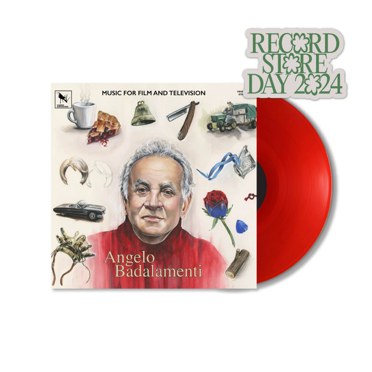 Angelo Badalamenti / Angelo Badalamenti: Music For Film And Television LP Translucent Red Vinyl RSD 2024