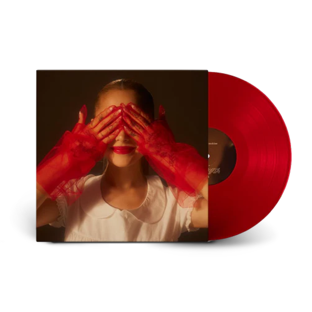 Ariana Grande / Eternal Sunshine LP Translucent Ruby Red Vinyl