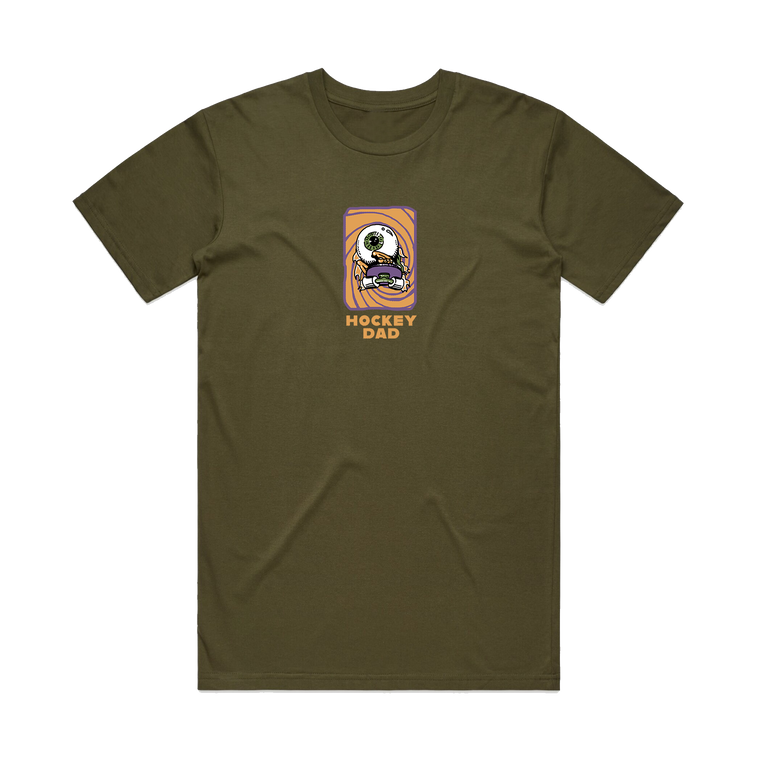 Hockey Dad / Eyeball T-Shirt Green