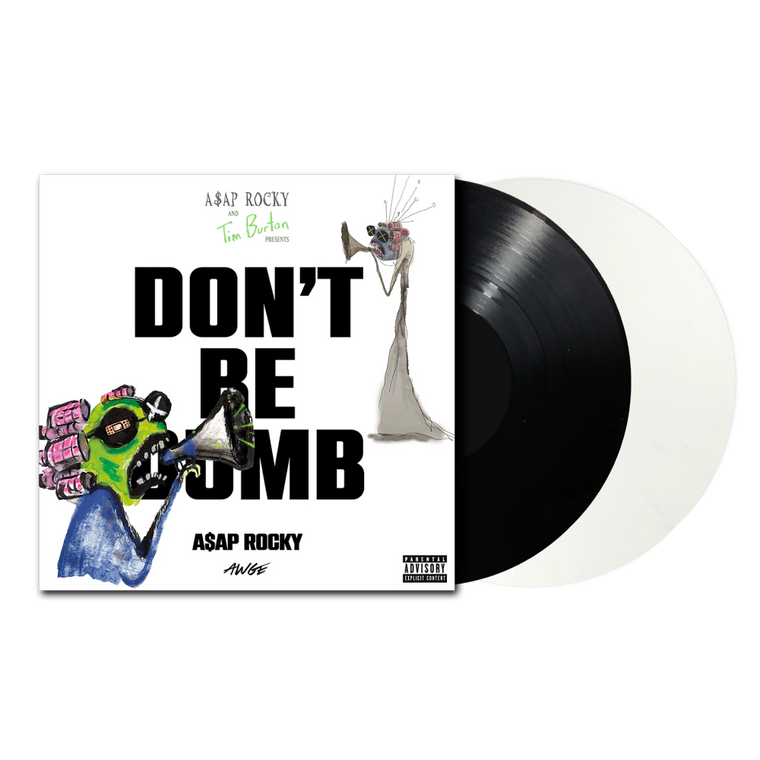 ASAP Rocky / Don't Be Dumb 2xLP Black & White Vinyl