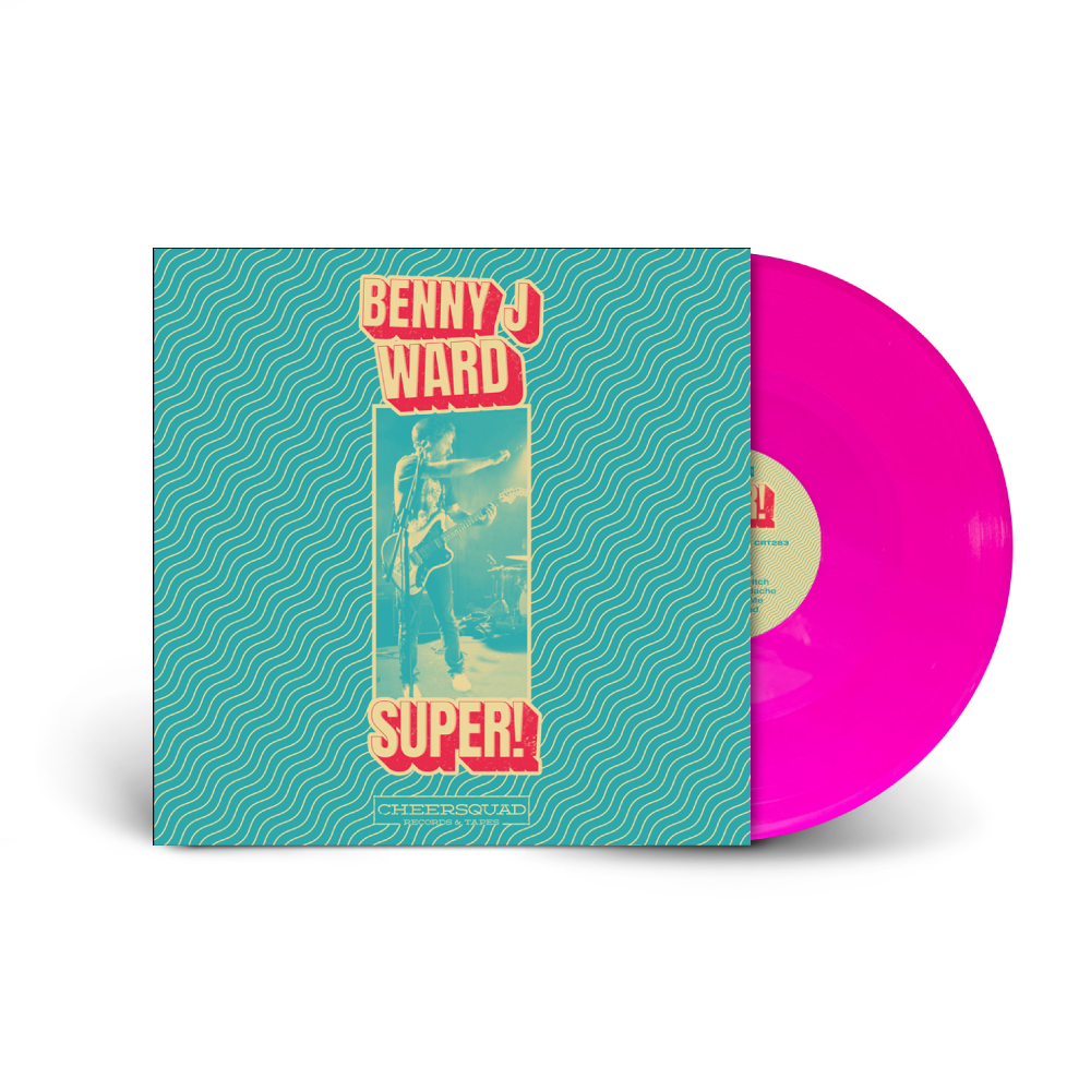 Benny J Ward / SUPER! LP Hot Pink Vinyl