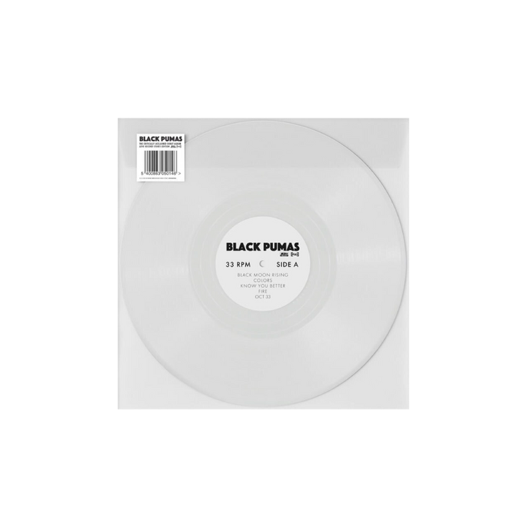 Black Pumas / Black Pumas LP Clear Vinyl