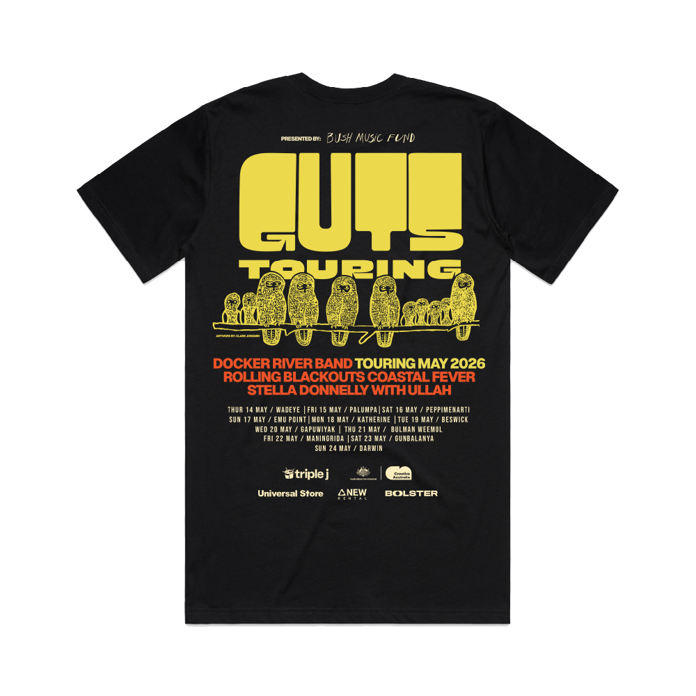 Guts Touring / Black T-Shirt