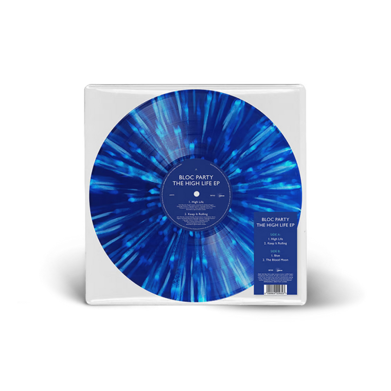Bloc Party / The High Life LP Blue Splatter Vinyl RSD 2024