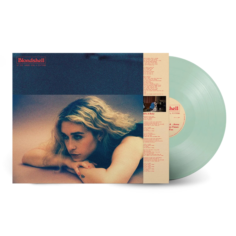 Blondshell / If You Asked For A Picture LP Model Coke Bottle Clear Vinyl