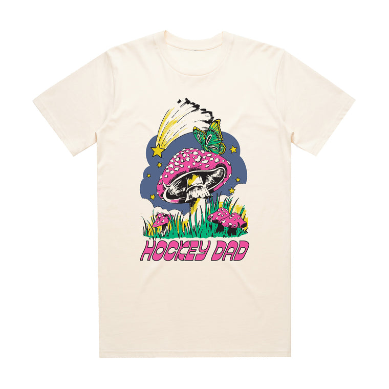 Hockey Dad / Mushroom T-Shirt Cream