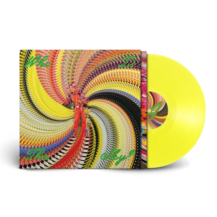 David Byrne / Who Is the Sky? LP Lemon Yellow Vinyl