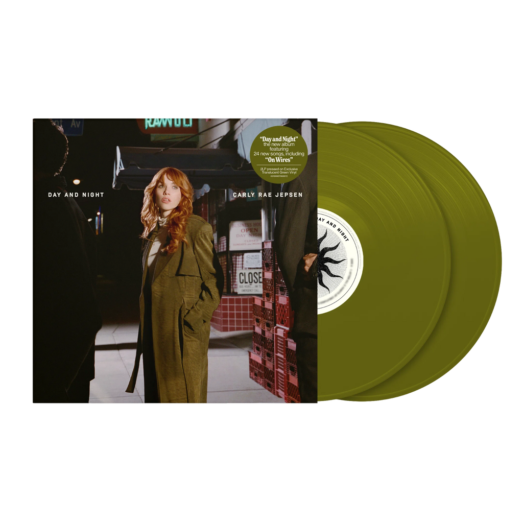 Carly Rae Jepsen / Day and Night 2xLP Translucent Forest Green Vinyl ***PRE-ORDER***