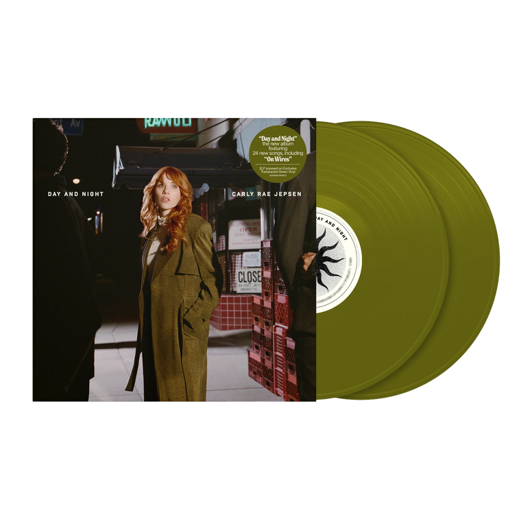 Carly Rae Jepsen / Day and Night 2xLP Translucent Forest Green Vinyl ***PRE-ORDER***