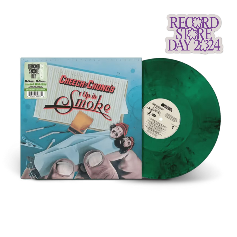 Cheech & Chong / Up In Smoke LP Smokey Green Vinyl RSD 2024