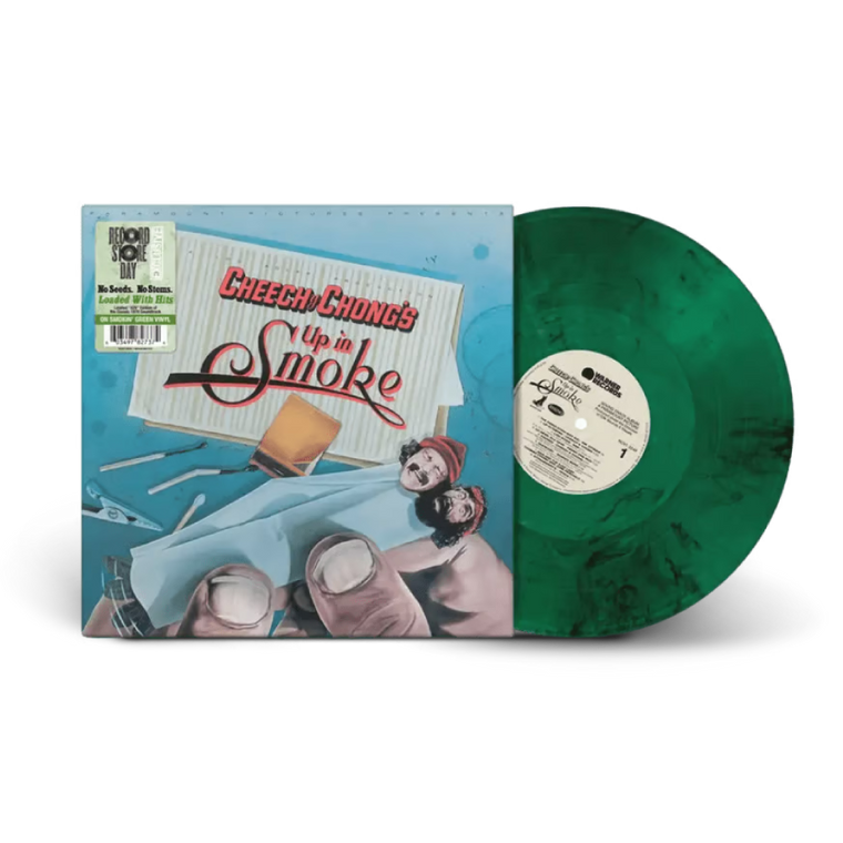 Cheech & Chong / Up In Smoke LP Smokey Green Vinyl RSD 2024