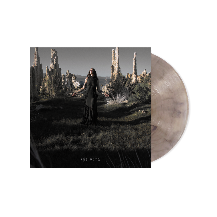 Chelsea Wolfe / The Dark LP Signed Tan Smoke Vinyl