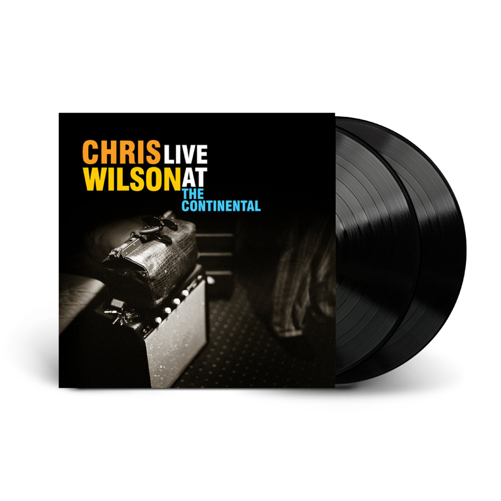 Chris Wilson / Live At The Continental 2xLP Black Vinyl