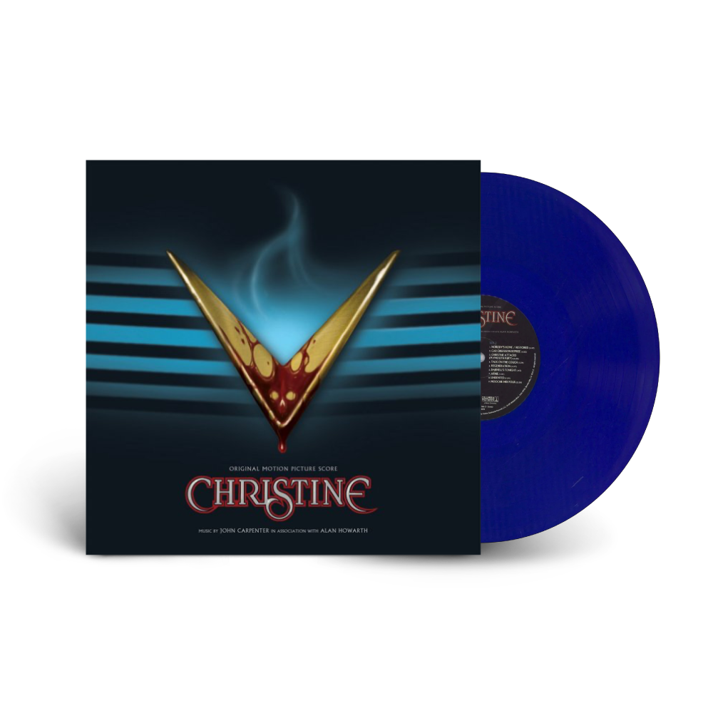 John Carpenter In Association with Alan Howarth / Christine (Original Motion Picture Score) LP Blue Vinyl