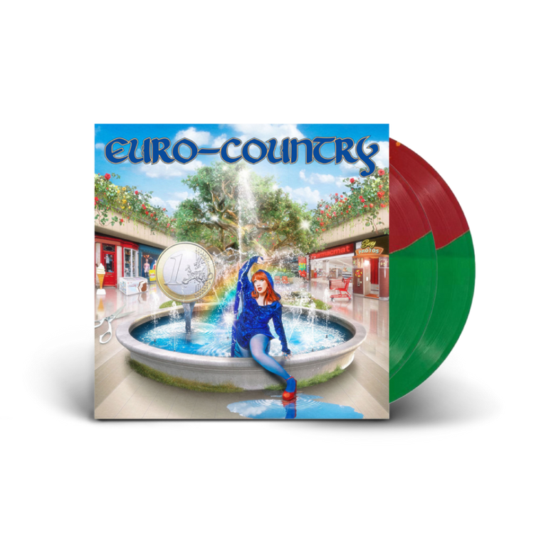 CMAT / Euro-Country 2xLP Green Red & Yellow Vinyl