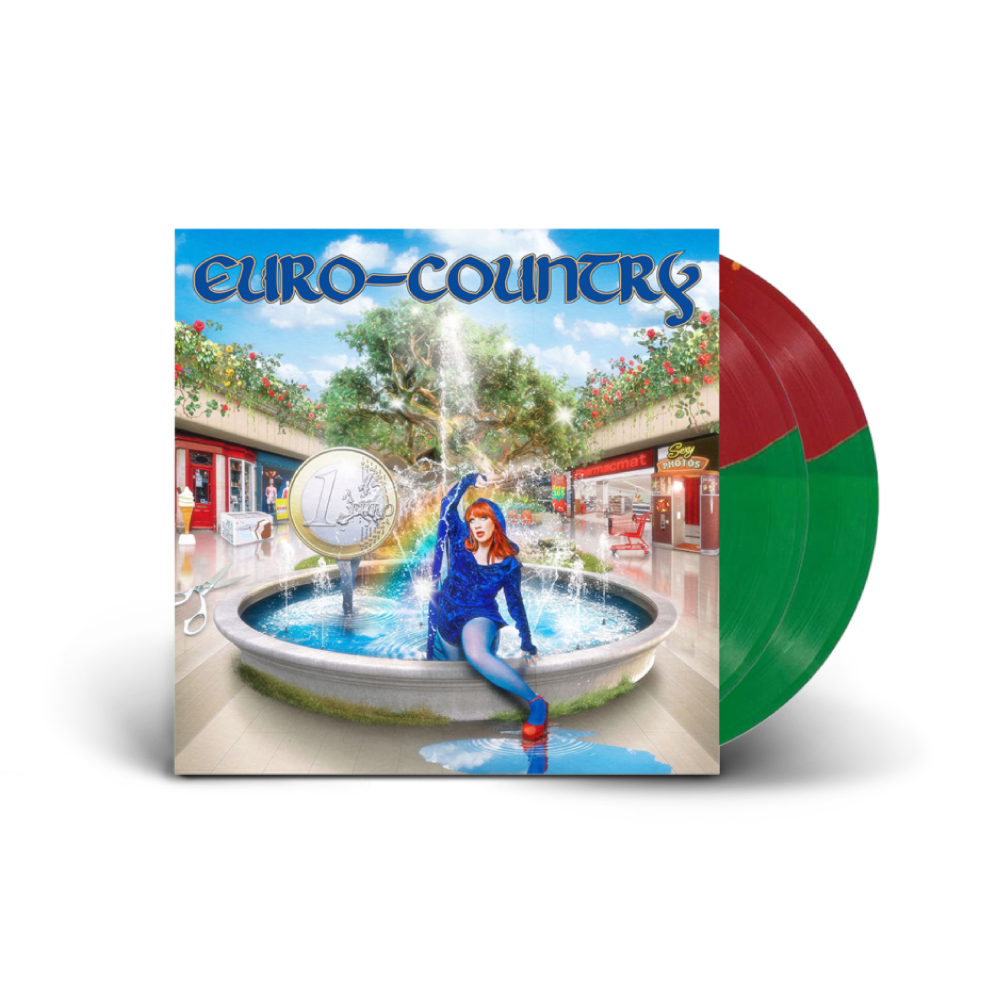 CMAT / Euro-Country 2xLP Green Red & Yellow Vinyl