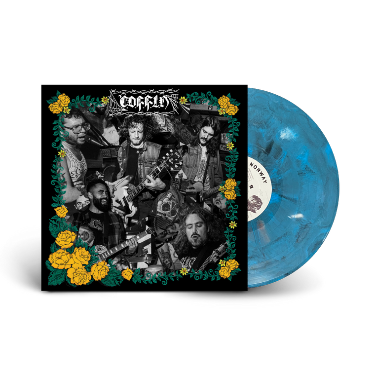 C.O.F.F.I.N / Children Of Finland Fighting In Norway LP Recycled Mish Mash Blue Vinyl