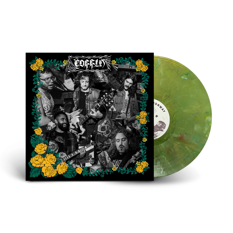 C.O.F.F.I.N / Children Of Finland Fighting In Norway LP Recycled Mish Mash Green Vinyl