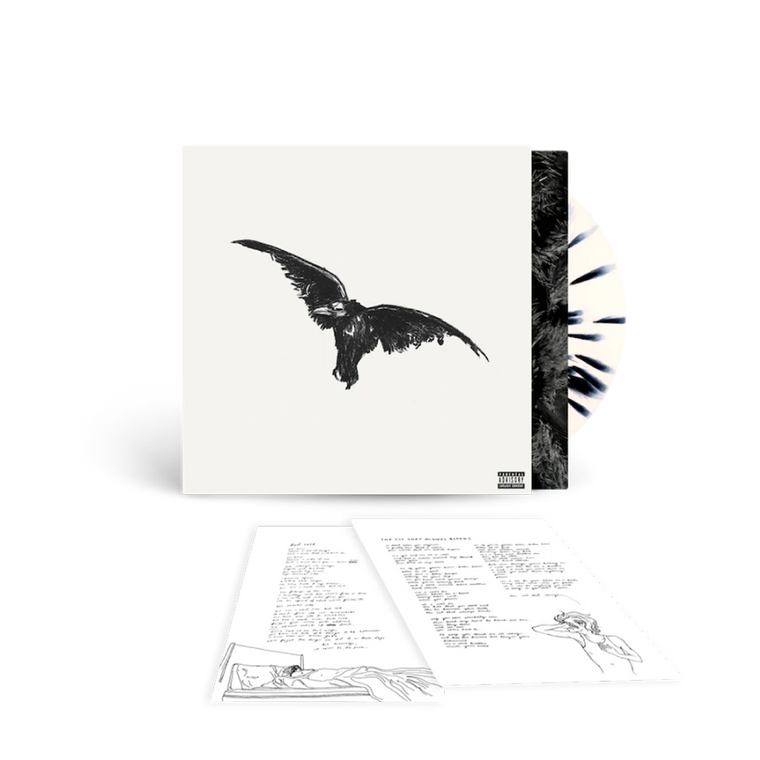 Conan Gray / Kid Krow, Decomposed LP 5th Anniversary White & Black Splatter Vinyl